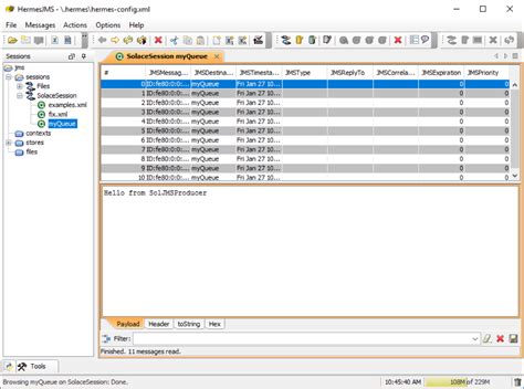 hermes jms load testing|Hermes config xml.